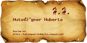Hutvágner Huberta névjegykártya